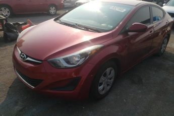 5NPDH4AE9GH725914 | 2016 HYUNDAI ELANTRA SE