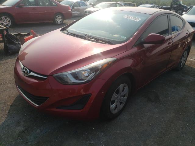 5NPDH4AE9GH725914 | 2016 HYUNDAI ELANTRA SE