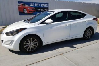 5NPDH4AEXGH698528 | 2016 HYUNDAI ELANTRA SE