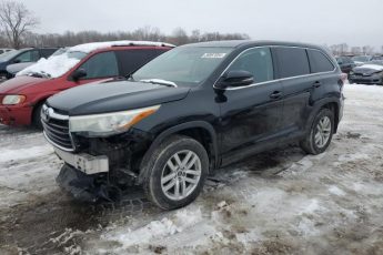 5TDBKRFH3GS235780 | 2016 TOYOTA HIGHLANDER