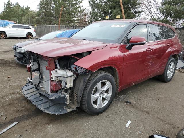 5TDBZRBHXLS021607 | 2020 TOYOTA HIGHLANDER