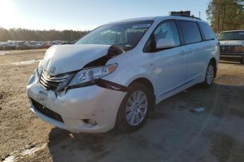 5TDDZ3DCXHS172915 | 2017 TOYOTA SIENNA XLE