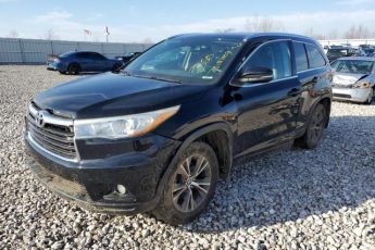 5TDJKRFH2GS287140 | 2016 TOYOTA HIGHLANDER