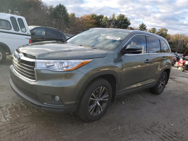 5TDJKRFH4GS324981 | 2016 TOYOTA HIGHLANDER