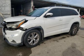 5TDKKRFH9FS077265 | 2015 TOYOTA HIGHLANDER