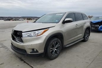 5TDKKRFH9GS504901 | 2016 TOYOTA HIGHLANDER