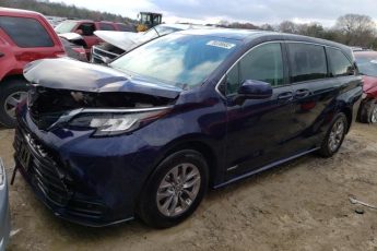 5TDKRKEC2MS014059 | 2021 TOYOTA SIENNA LE