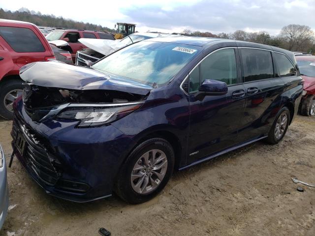 5TDKRKEC2MS014059 | 2021 TOYOTA SIENNA LE