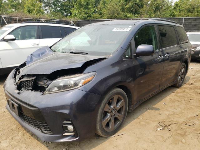 5TDXZ3DC1JS927078 | 2018 TOYOTA SIENNA SE