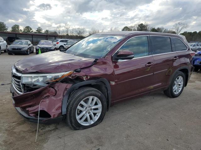 5TDZARFH3FS015085 | 2015 TOYOTA HIGHLANDER