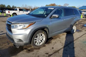 5TDZARFH6FS014917 | 2015 TOYOTA HIGHLANDER