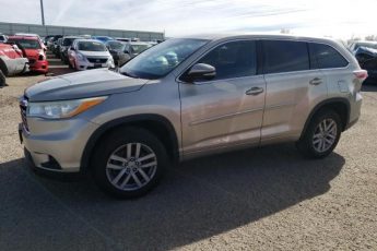 5TDZKRFH5ES019635 | 2014 TOYOTA HIGHLANDER