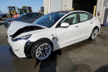 5YJ3E1EB4NF144187 | 2022 TESLA MODEL 3