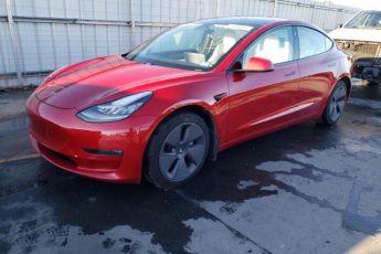 5YJ3E1EB6MF860037 | 2021 TESLA MODEL 3