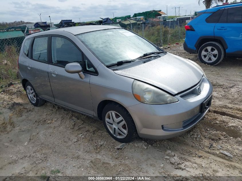 JHMGD38438S004120 | 2008 HONDA FIT