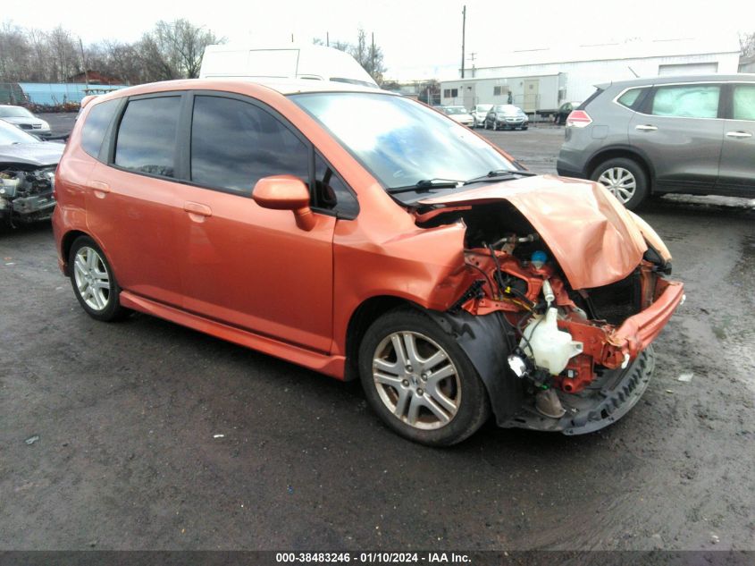 JHMGD38607S055462 | 2007 HONDA FIT