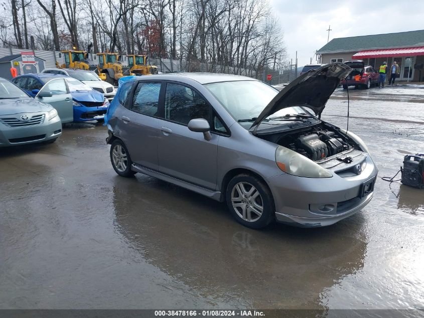 JHMGD38678S014098 | 2008 HONDA FIT