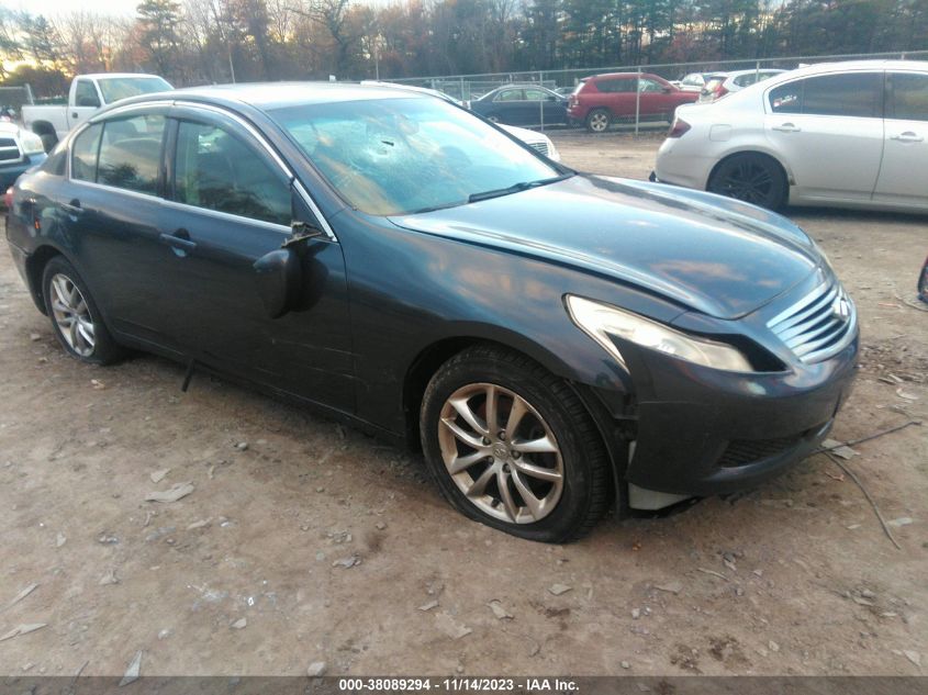 JNKCV61F09M364508 | 2009 INFINITI G37X