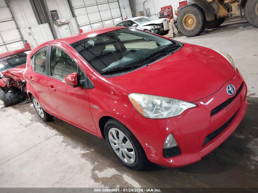 JTDKDTB35C1517427 | 2012 TOYOTA PRIUS C