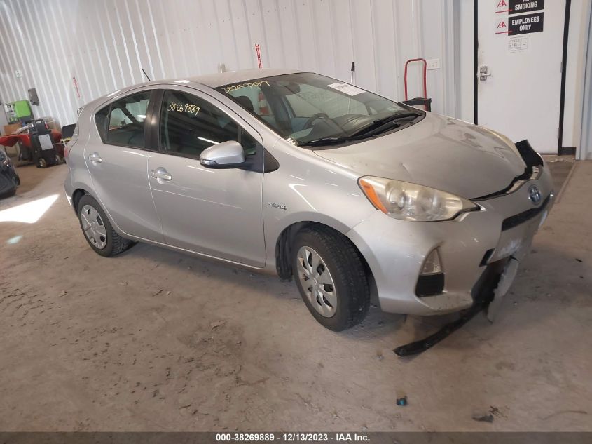 JTDKDTB3XC1515253 | 2012 TOYOTA PRIUS C