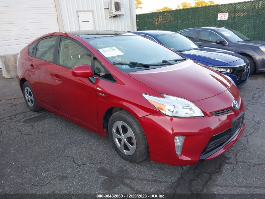 JTDKN3DU6D5592909 | 2013 TOYOTA PRIUS