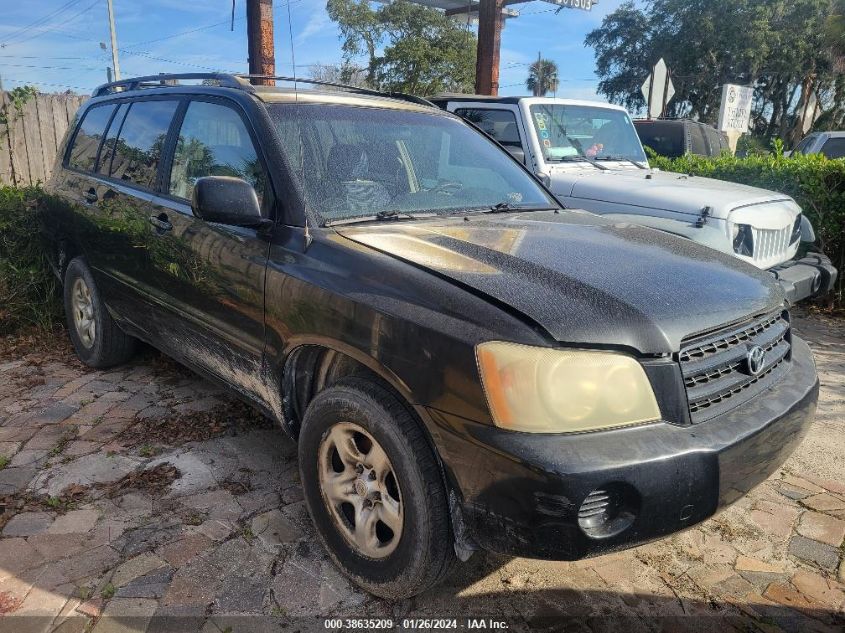 JTEGD21A030058115 | 2003 TOYOTA HIGHLANDER