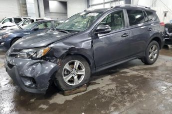 JTMRFREV4FD163265 | 2015 TOYOTA RAV4 XLE