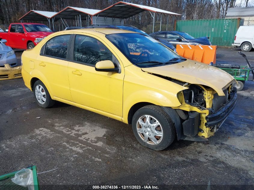 KL1TD5DE4BB160451 | 2011 CHEVROLET AVEO