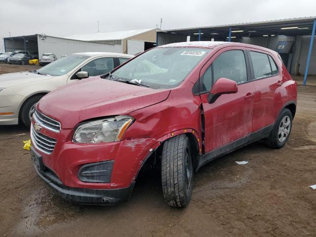 KL7CJKSB6FB173567 | 2015 CHEVROLET TRAX LS