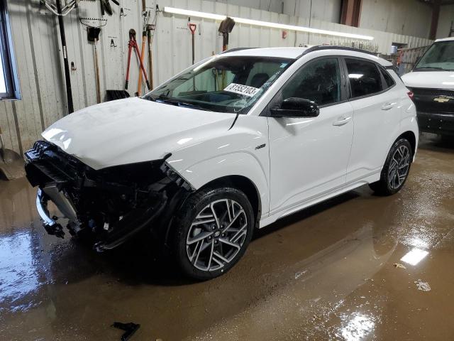 KM8K3CA33NU906987 | 2022 HYUNDAI KONA N LIN