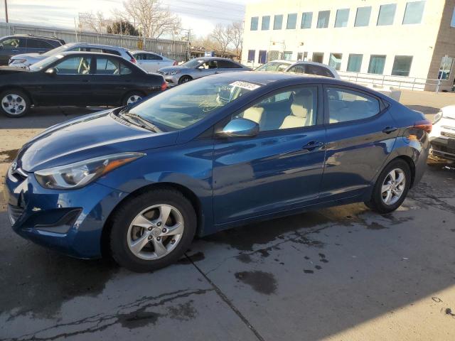 KMHDH4AE1EU122292 | 2014 HYUNDAI ELANTRA SE