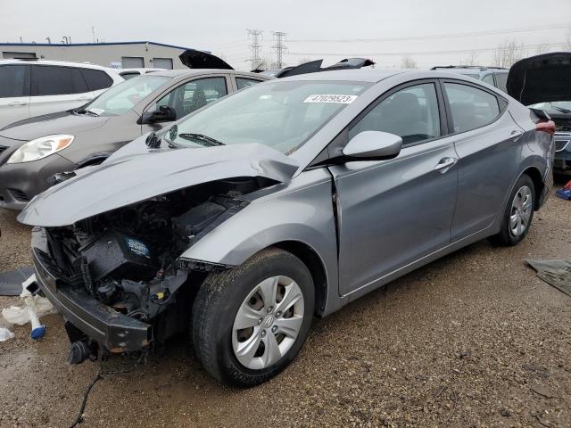 KMHDH4AE2GU532327 | 2016 HYUNDAI ELANTRA SE