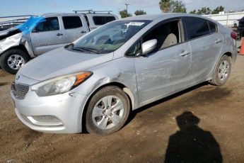 KNAFK4A60G5503892 | 2016 KIA FORTE LX