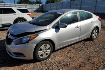 KNAFK4A60G5585798 | 2016 KIA FORTE LX