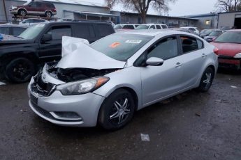 KNAFK4A69F5286549 | 2015 KIA FORTE LX