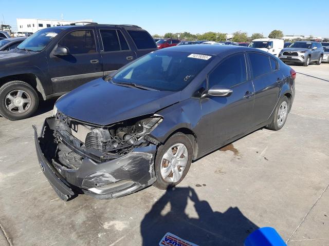 KNAFX4A66G5554038 | 2016 KIA FORTE LX