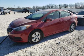 KNAFX4A67G5519783 | 2016 KIA FORTE LX