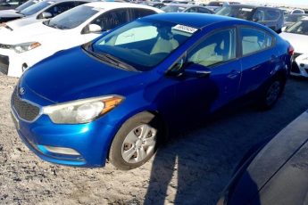 KNAFX4A68F5324256 | 2015 KIA FORTE LX