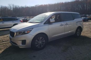 KNDMB5C14H6242375 | 2017 KIA SEDONA LX