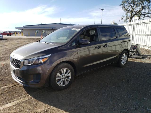 KNDMB5C1XG6178664 | 2016 KIA SEDONA LX