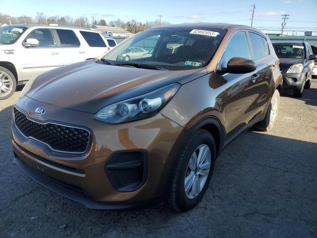 KNDPM3AC4H7299914 | 2017 KIA SPORTAGE L