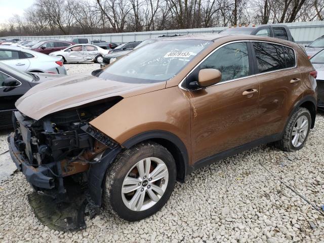 KNDPM3AC9J7381109 | 2018 KIA SPORTAGE L