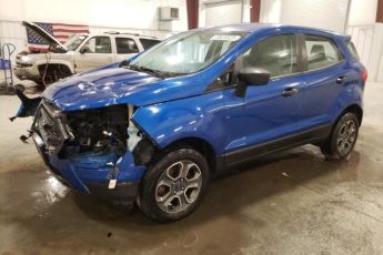 MAJ6P1SL8JC234654 | 2018 FORD ECOSPORT S