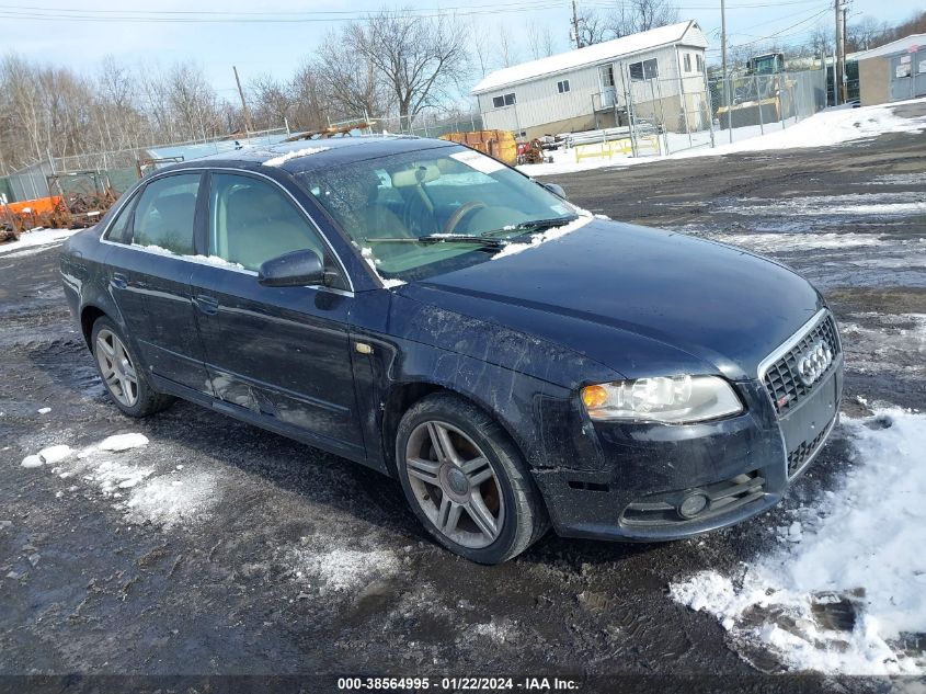 WAUDF78E28A077447 | 2008 AUDI A4