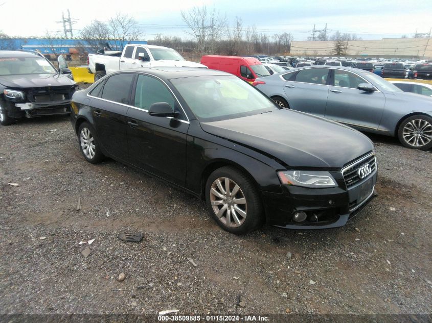 WAUSF78K29N033486 | 2009 AUDI A4