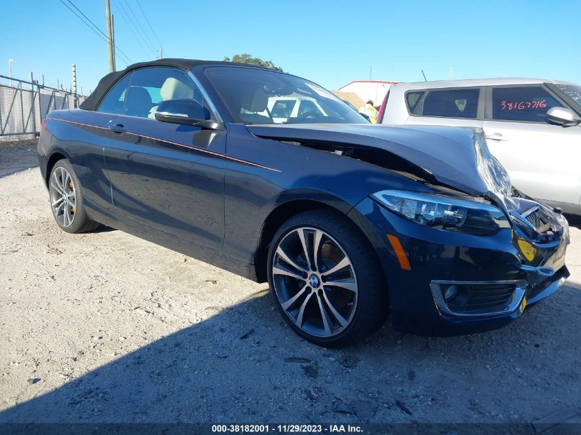 WBA1K9C50GV321654 | 2016 BMW 228I