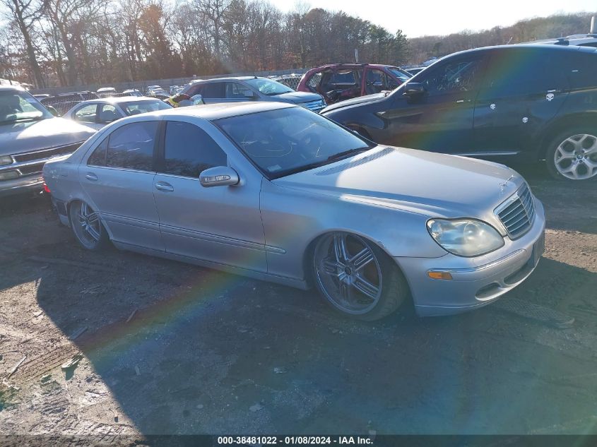 WDBNG83J83A327702 | 2003 MERCEDES-BENZ S-CLASS