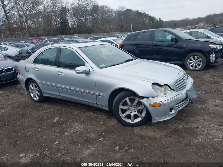 WDBRF92H27F861909 | 2007 MERCEDES-BENZ C 280