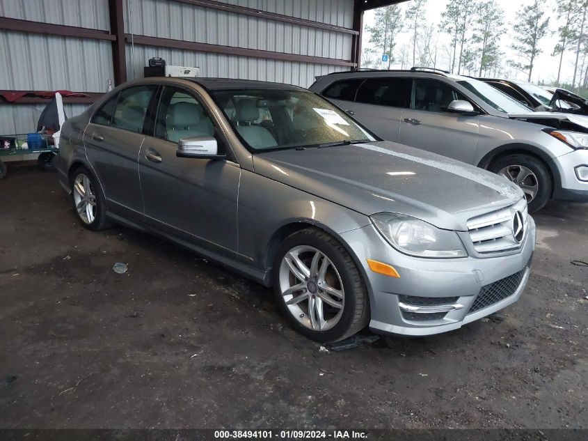 WDDGF4HB6DR301017 | 2013 MERCEDES-BENZ C 250