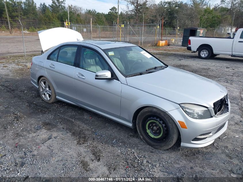 WDDGF5EB1BR152877 | 2011 MERCEDES-BENZ C 300